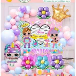 Set bóng sinh nhật công chúa đẹp