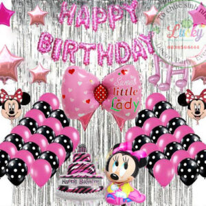 set bóng sinh nhật Minnie