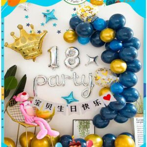 Set bóng trang trí sinh nhật 18 tuổi